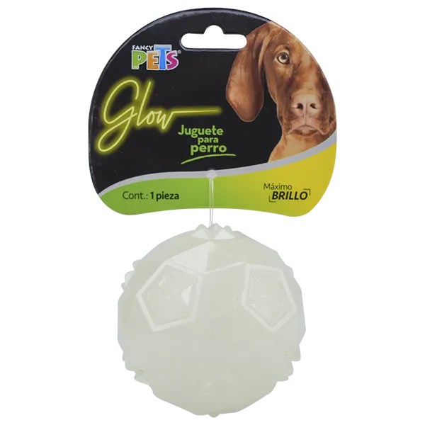 Juguete Pelota para Perro Diamante Glow Fancy Pets