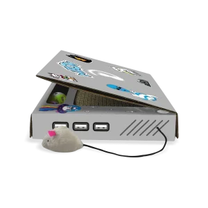 Rascador para Gato con Juguete Laptop 33 cm Fancy Pets