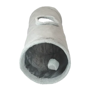 Túnel Plegable para Gato Gris Fancy Pets