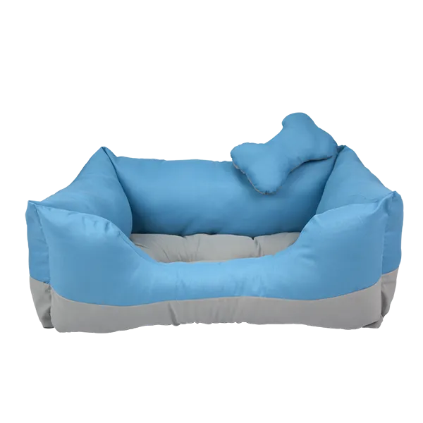 Cama para Perro Grande Bicolor Azul Fancy Pets